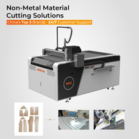 Plotter de Corte Digital de Cama Plana RUK, Totalmente Automático, de Alta Precisión, con Alimentador Automático para Corte de Múltiples Materiales