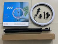 Éclairage Annulaire LED pour Selfie, Lampe Photo Annulaire USB avec Télécommande pour Vidéos YouTube TikTok en Direct, Support de Téléphone et Trépied