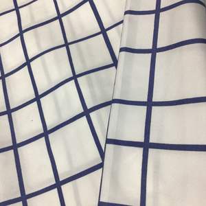 Conception à carreaux personnalisée Tissu de drap de lit en microfibre largement utilisé imprimé dispersé brossé Tissu déco maison - Product Image 5