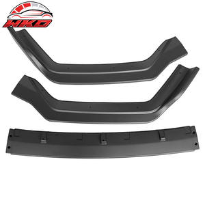 Pour Infiniti Q50 2018-2024 Sport Spoiler de pare-chocs avant, séparateur, noir mat, 3 pièces, kit carrosserie de haute qualité - Product Image 6