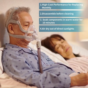 Grande vente flash : Coussin de remplacement ResMed AirFit F20, coussin pour <span class=keywords><strong>masque</strong></span> <span class=keywords><strong>CPAP</strong></span> intégral pour améliorer votre sommeil, <span class=keywords><strong>masque</strong></span> <span class=keywords><strong>CPAP</strong></span> - Product Image 5