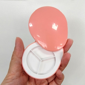 <b>Makeup</b> Powder Case With Embedded Mirror Eco ABS Cosmetic Container For DIY Blush And Solid Fragrance Packing - Product Image 4