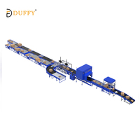 Transportador Automático Duffy para Clasificación de Almacenes de Comercio Electrónico con Sistema Dinámico de Escaneo de Dimensiones y Pesaje DWS