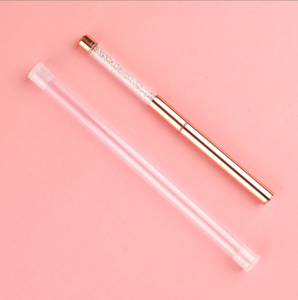 Pinceau à ongles professionnel en nylon et acrylique avec manche en plastique, personnalisable avec logo, pour la peinture sur gel et le nail art - Product Image 2