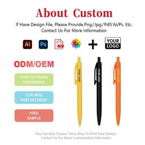 Wholesale School Students Plastic Ballpoint <b>Pen</b> Promotional Advertising <b>Multi</b> <b>Color</b> <b>Pen</b> With Logo - Product Image 3