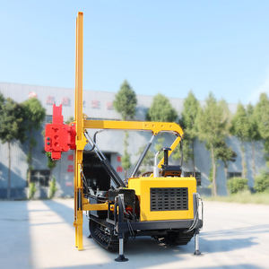 Hongrun Highway <span class=keywords><strong>Guardrail</strong></span> <span class=keywords><strong>Post</strong></span> palificazione vibrazione macchina sicurezza stradale costruzione battipalo - Product Image 3