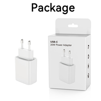 Chargeur Mural Universel Rapide Pour Téléphone Mobile Avec Prise EU US UK AU, Technologie GaN Type C, Adaptateur Secteur Portable PD 20W