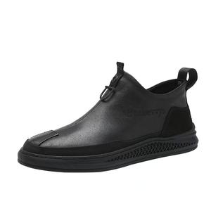 Gentleman's Genuine Leather Plain Toe Oxfords Dress Formal Business Shoes Office Footwear Menshoes Men Office Shoes - Product Image 5