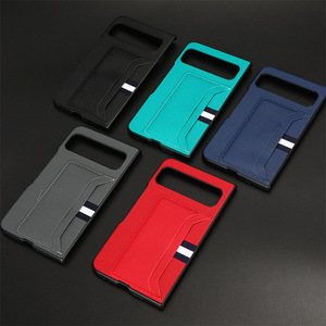 <span class=keywords><strong>Funda</strong></span> de piel sintética tipo cartera para tarjetas, la más vendida, para el teléfono Google <span class=keywords><strong>Pixel</strong></span> Fold - Product Image 1