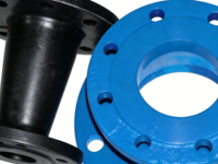Réducteur concentrique conique à double bride en fonte ductile BS4772 DN65-DN200 pour conduite d'eau, raccord de tuyauterie en fonte