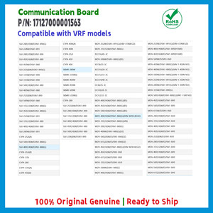17127000001563 17126000000160 MDV-500(18)W/D2SN1-8V0.D.1.1 อะแดปเตอร์กลาง PCB บอร์ดสื่อสารเครื่องปรับอากาศ VRF - Product Image 3