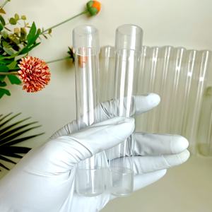 Tabung Kemasan Transparan PC dengan Tutup PVC, Pipa Kemasan Uji Coba, Produk Pipa Plastik Transparan, Kemasan Penyimpanan - Product Image 5