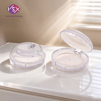 Yueshunxing – Contenant de fard à paupières ovale personnalisé de haute qualité, 1 couleur, vide, en plastique transparent, pour palette de fards à paupières
