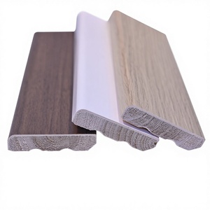 Plinthe en bois massif en <span class=keywords><strong>sapin</strong></span> de Chine 60x12,5 mm, peinte à base d'eau - Product Image 3