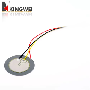 Elemento Piezoeléctrico de Cerámica y Acero de Alta Calidad Kingwei KW35G30B06L de 35 mm, Autoalimentado, 3 kHz, 1-30 V para Dispositivos de Advertencia - Product Image 6