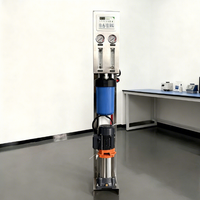 Mesin Pengolahan Air Reverse Osmosis Vertikal Komersial Kecil 250lph Mesin Pengolahan Air Reverse Osmosis