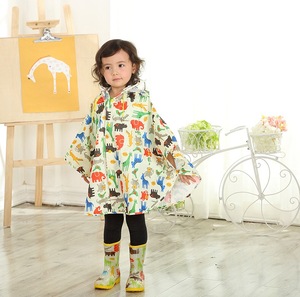 Impermeabile per Bambini Stile <span class=keywords><strong>Poncho</strong></span> con Stampa Animale Completa, Mantella Antivento con Ampia Tesa, <span class=keywords><strong>Poncho</strong></span> alla Moda per Ragazzi e Ragazze - Product Image 5