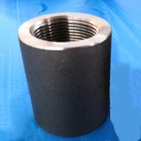 Tissu forgé en acier au carbone, NPT A105 2 1/2 pouces, demi-couple fileté bsp