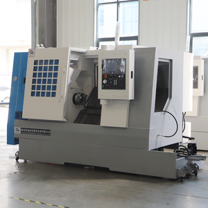 Độ chính xác cao duy nhất trục chính <span class=keywords><strong>CNC</strong></span> chuyển Trung tâm nặng cắt phay hợp chất tiện với fanuc Hệ thống lõi thành phần động cơ - Product Image 2