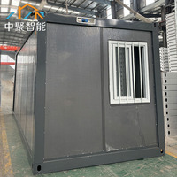 Vente chaude 20ft acier Z-Type pliant conteneur maison Portable préfabriqué conception chinoise salle de bain pour la maison école appartements
