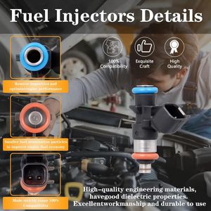Inyector de Combustible 0280158313 04627794AA para Jeep Cherokee 2014 2015 2016 2017, Pieza de Repuesto Nueva - Product Image 3