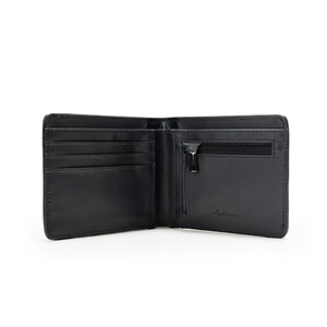 Men's Slim Fold <b>Wallet</b> Panelled PU Bifold Short <b>Wallet</b> Minimalist Card <b>Holder</b> for Gift - Product Image 2