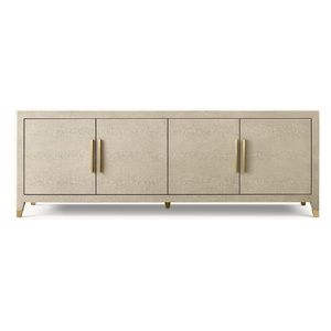 Armoire de <span class=keywords><strong>console</strong></span> multimédia de haute qualité Tv Mid Century <span class=keywords><strong>Metal</strong></span> Modern Media <span class=keywords><strong>Console</strong></span> 4 portes - Product Image 2