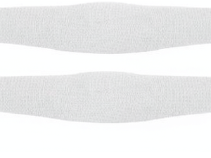 Paire de bandeaux sportifs Dri Fit (blanc/noir, taille unique) en tissu polyester - Product Image 4