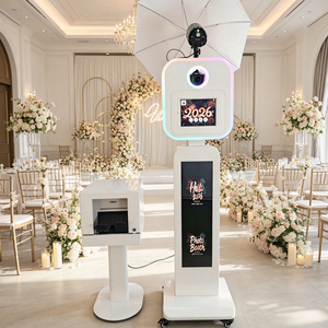 Mesin Photo Booth Profesional <span class=keywords><strong>iPad</strong></span> DSLR Mendukung Kamera Landscape dan Portrait - Product Image 5