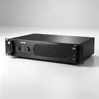 HKNC HG-A2200 Profesyonel 2 Kanallı 200W Stereo Amfi Yüksek Çözünürlüklü Ses Metal Gövdeli Uygulama Kontrollü Konferans Salonları ve Kiliseler için