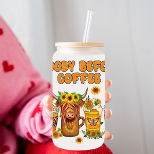 Diseño de pegatinas DTF UV para marcapáginas, envolturas de tazas y envolturas para UTV, con temática 'Grow <span class=keywords><strong>Sunshine</strong></span>' y 'God Says Loved' - Product Image 4