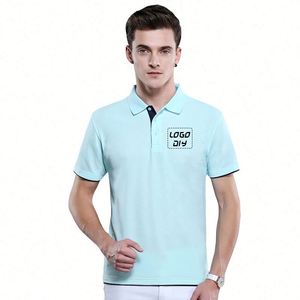 Camiseta Polo Lifeline con Combinación de Colores de Último Diseño, Camiseta Polo Lisa Personalizada para Hombre - Product Image 2