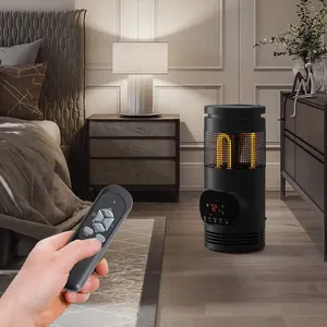 CETLus KC USB Port Fast Charging Indoor Air Home Space Living Room Bedroom Portable Infrared Digital Tower Electric Heaters