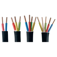 Cable de Alimentación Aislado con Cloruro de Polivinilo Negro para Electrodomésticos, Cableado de Uso General, Tambor de Plástico