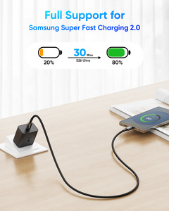 Câble de données SUNGUY 100W PD Type C, charge rapide USB C, chargeur de téléphone pour téléphone, ordinateur portable et utilisation en voiture - Product Image 2