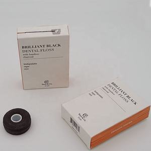 Ağız bakımı bambu kömür ipi araçları kişiselleştirilmiş diş ipi kağit kutu ambalaj - Product Image 5