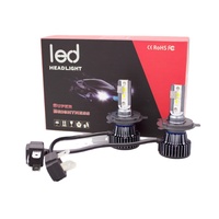 מפעל Hotselling במלאי led רכב אורות A6s סופר בהיר 6000k 4500LM led רכב פנס הנורה H4 רכב led פנס