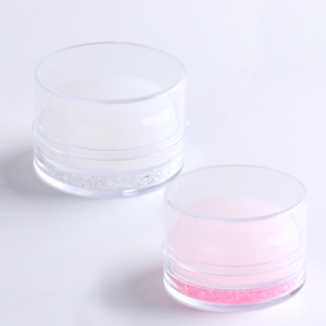 Outil <span class=keywords><strong>de</strong></span> tamponnage en acrylique pour nail art, tête en silicone souple, tampon en gelée, motif sourire, gabarit <span class=keywords><strong>de</strong></span> <span class=keywords><strong>manucure</strong></span> pour le style des ongles - Product Image 5