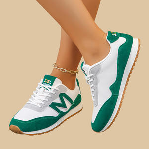 Zapatillas <span class=keywords><strong>de</strong></span> deporte <span class=keywords><strong>de</strong></span> talla grande para <span class=keywords><strong>mujer</strong></span> <span class=keywords><strong>de</strong></span> <span class=keywords><strong>Amazon</strong></span> para primavera 2025, tendencia <span class=keywords><strong>de</strong></span> moda, <span class=keywords><strong>zapatos</strong></span> informales para exteriores con cordones, venta al por mayor transfronteriza - Product Image 4