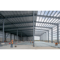 Bâtiment préfabriqué en acier pour hangar de conditionnement des bananes, entrepôt frigorifique, entrepôt agricole, structure en acier pour ferme, ossature sismique, Équateur