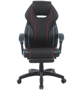 <span class=keywords><strong>Chaise</strong></span> élévatrice <span class=keywords><strong>Spider</strong></span> <span class=keywords><strong>Chaise</strong></span> de course de jeu PC pivotante confortable en acier inoxydable et cuir synthétique avec repose-pieds - Product Image 3