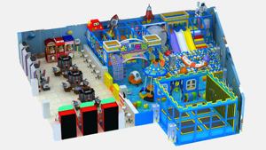 2025 aire de jeux intérieure sur le thème de l'océan <span class=keywords><strong>parc</strong></span> d'attractions du centre commercial avec trampoline et équipement de toboggan pour piscine à balles - Product Image 5