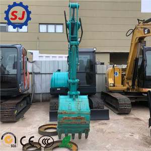 Mini-excavatrice Kobelco SK75 SK60 d'occasion, 6 tonnes, moteur et pompe hydrauliques Yanmar d'origine japonaise, chenilles, modèle 2018-2022, bon prix - Product Image 4