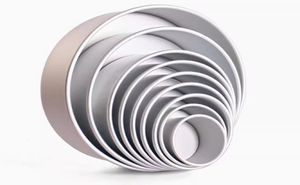 Molde de gasa personalizable antiadherente de 9 pulgadas directo de fábrica, molde para pasteles, <span class=keywords><strong>precio</strong></span> bajo, herramienta elevada redonda para hornear - Product Image 3