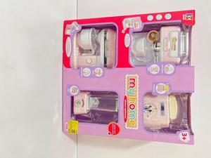 Juego de Electrodomésticos de Cocina de Juguete, Cafetera Eléctrica, Batidora, Licuadora y <span class=keywords><strong>Tostadora</strong></span> de Juguete, Juego de Simulación de Cocina para Niños - Product Image 6