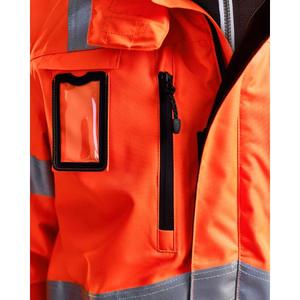 BLAKLADER - 483719775599M Veste imperméable haute visibilité Rouge/Noir-EAN 7330509374542 HI-VIS WORKWEAR - Product Image 5