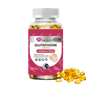 Hochwertige Glutathion-Antioxidans-Kapseln zur Hautaufhellung und Immununterstützung Veganes Nahrungsergänzungsmittel Maßgeschneiderte Formel-Service - Product Image 1