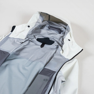Custom logo Outdoor Windbreaker <strong>Jacket</strong> <strong>Grey</strong> Men's <strong>Waterproof</strong> Seam Taping Hardshell <strong>Jacket</strong> - Product Image 4