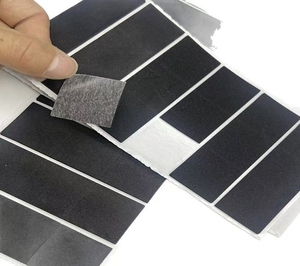 Custom Black Square Single Sided Adhesive EVA <b>Foam</b> <b>Pads</b> Shock Absorbing Anti Slip EVA Sponge Foot Mats - Product Image 2