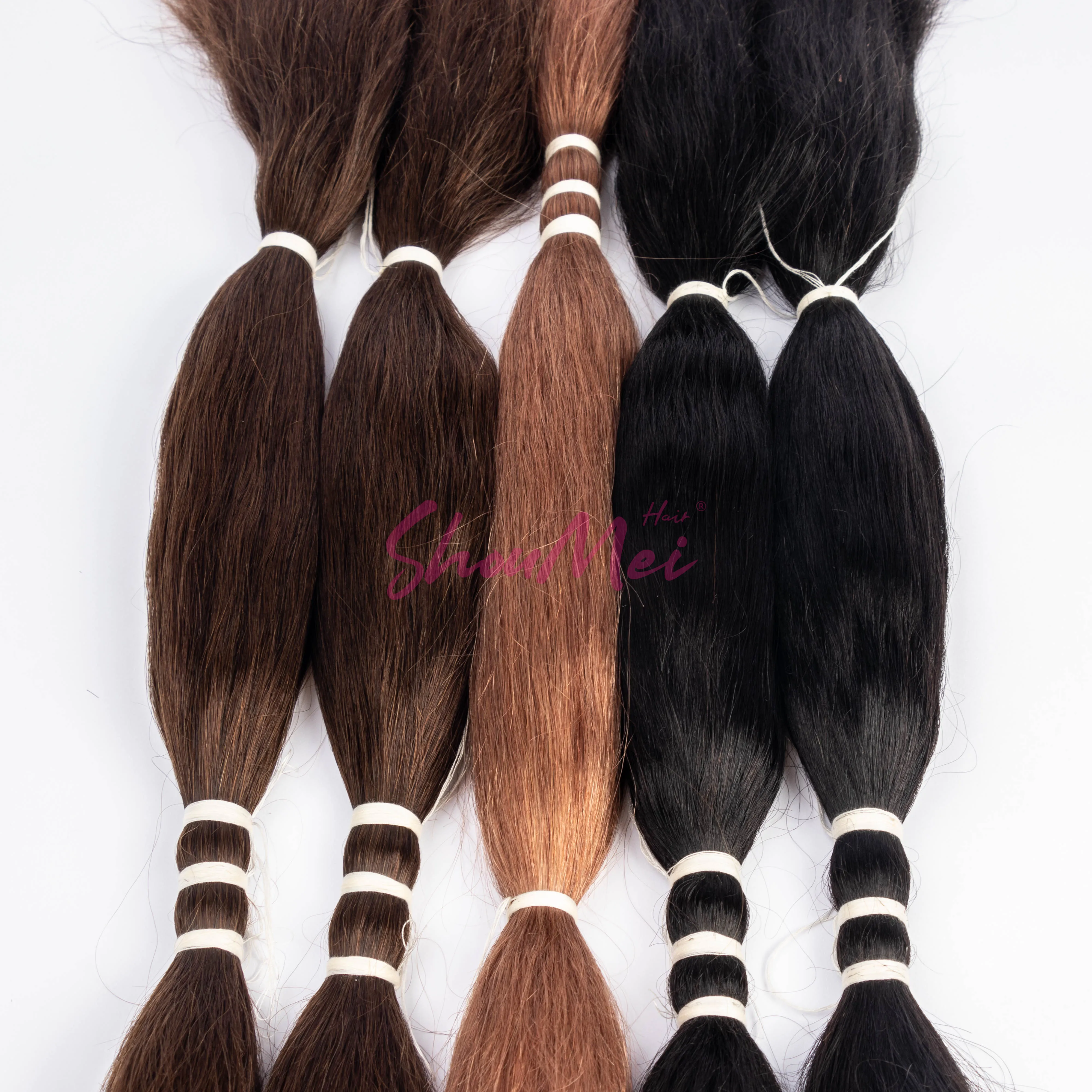 Wholesale Super September Wet and Wavy Virgin Hair Deep Wave Bulk Human Hair for Braiding and Locs Natural Black Color Can be dy